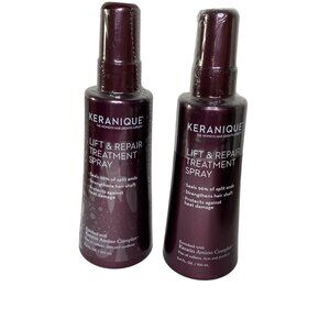 Keranique Lift & Repair Treatment Spray 3.4 Oz Seals Split Ends Strengthens Hair